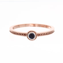 Load image into Gallery viewer, Stackable Round Birthstone Ring
