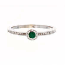 Load image into Gallery viewer, Stackable Round Birthstone Ring
