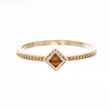 Load image into Gallery viewer, Stackable Square Birthstone Ring
