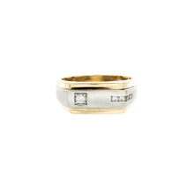 Load image into Gallery viewer, Men&#39;s Two Tone Diamond Ring
